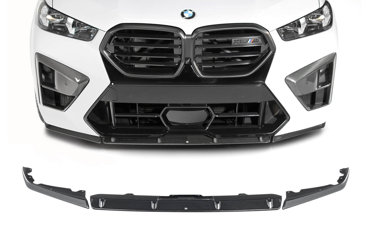 BMW X5M LCI (F95) Carbon Fiber Front Splitter