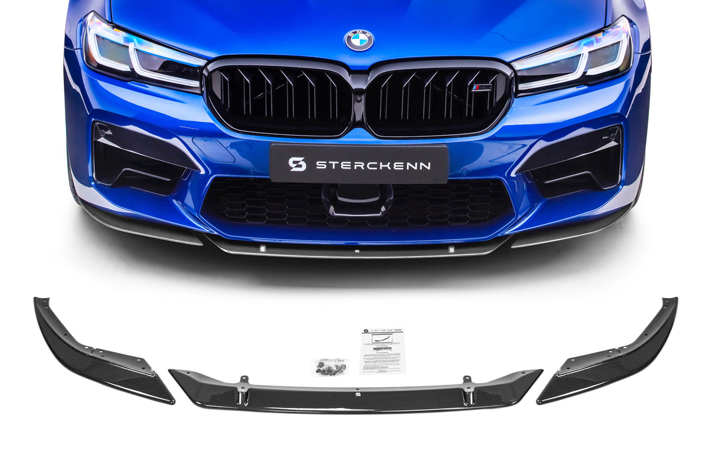 BMW M5 (F90) LCI Carbon Fiber Front Splitter